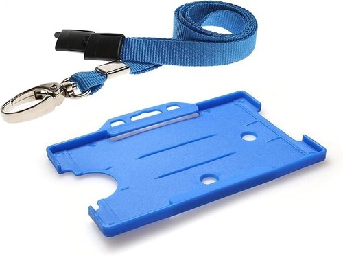 Blue lanyard neck strap - lanyard,