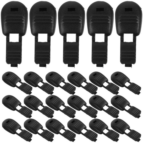 100 pcs lanyard stopper clip - pcs,